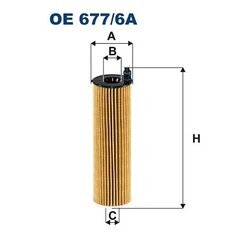 Olejový filter FILTRON OE 677/6A