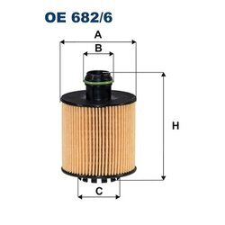 Olejový filter FILTRON OE 682/6