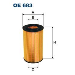 Olejový filter FILTRON OE 683