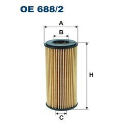Olejový filter FILTRON OE 688/2