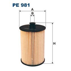 Palivový filter FILTRON PE 981