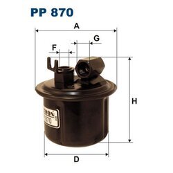 Palivový filter FILTRON PP 870