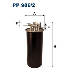 Palivový filter FILTRON PP 986/2