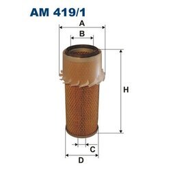Vzduchový filter FILTRON AM 419/1