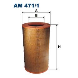 Vzduchový filter FILTRON AM 471/1