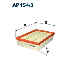 Vzduchový filter FILTRON AP 154/3