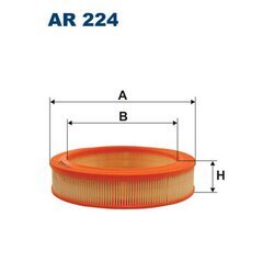 Vzduchový filter FILTRON AR 224