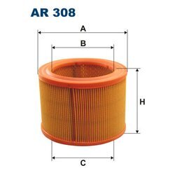 Vzduchový filter FILTRON AR 308