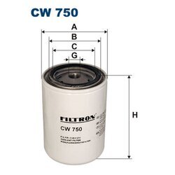 Filter chladiva FILTRON CW 750