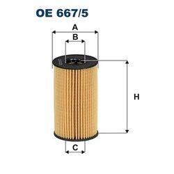 Olejový filter FILTRON OE 667/5