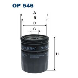 Olejový filter FILTRON OP 546
