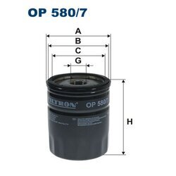 Olejový filter FILTRON OP 580/7