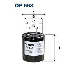 Hydraulický filter automatickej prevodovky FILTRON OP 668