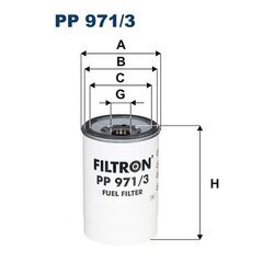 Palivový filter FILTRON PP 971/3