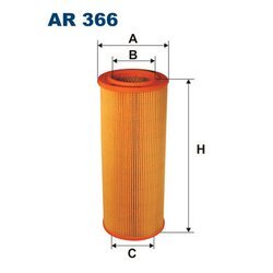 Vzduchový filter FILTRON AR 366