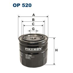 Olejový filter FILTRON OP 520