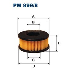 Palivový filter FILTRON PM 999/8