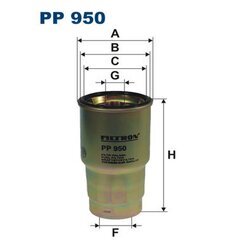Palivový filter FILTRON PP 950