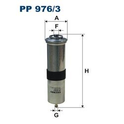 Palivový filter FILTRON PP 976/3