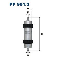 Palivový filter FILTRON PP 991/3