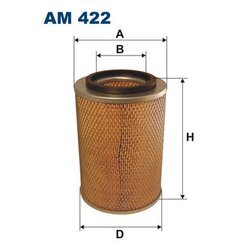Vzduchový filter FILTRON AM 422