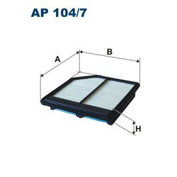 Vzduchový filter FILTRON AP 104/7