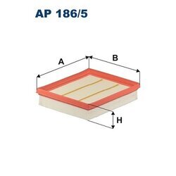 Vzduchový filter FILTRON AP 186/5