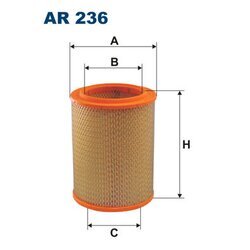 Vzduchový filter FILTRON AR 236