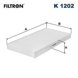 Filter vnútorného priestoru FILTRON K 1202