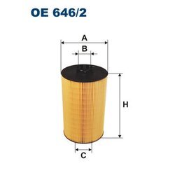 Olejový filter FILTRON OE 646/2