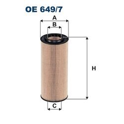 Olejový filter FILTRON OE 649/7