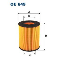 Olejový filter FILTRON OE 649