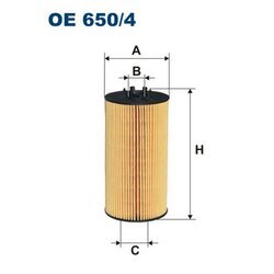 Olejový filter FILTRON OE 650/4