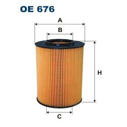 Olejový filter FILTRON OE 676