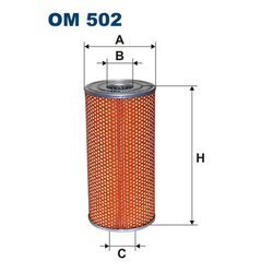 Olejový filter FILTRON OM 502