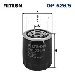 Olejový filter FILTRON OP 526/5