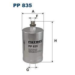 Palivový filter FILTRON PP 835