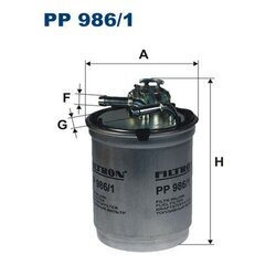 Palivový filter FILTRON PP 986/1