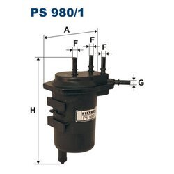 Palivový filter FILTRON PS 980/1