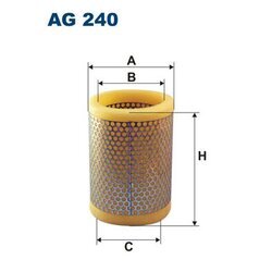 Vzduchový filter FILTRON AG 240