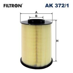 Vzduchový filter FILTRON AK 372/1