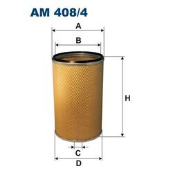 Vzduchový filter FILTRON AM 408/4