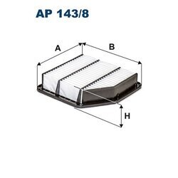 Vzduchový filter FILTRON AP 143/8