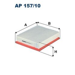 Vzduchový filter FILTRON AP 157/10