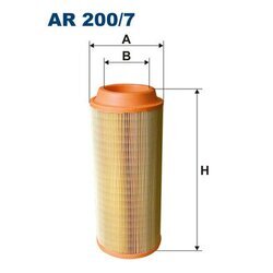 Vzduchový filter FILTRON AR 200/7