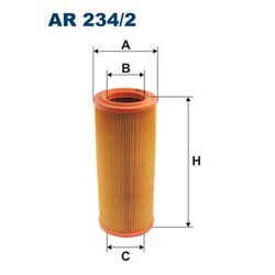 Vzduchový filter FILTRON AR 234/2