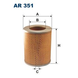 Vzduchový filter FILTRON AR 351