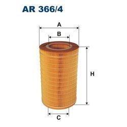 Vzduchový filter FILTRON AR 366/4