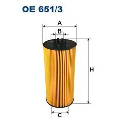 Olejový filter FILTRON OE 651/3