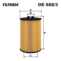 Olejový filter FILTRON OE 688/3